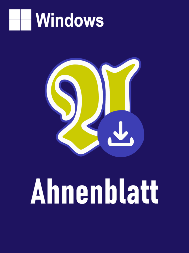 Ahnenblatt Ahnenblatt