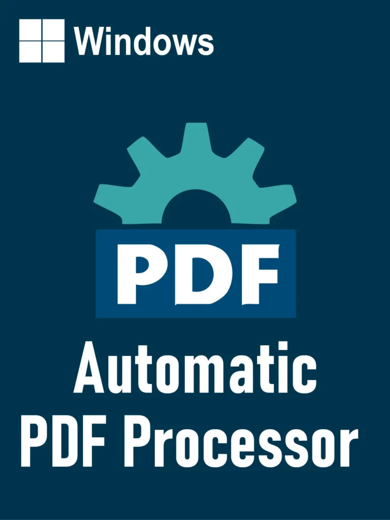 Automatic PDF Processor