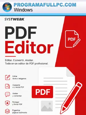 Systweak PDF Editor Full Español