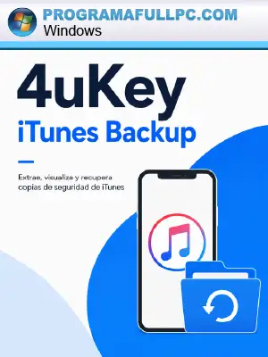 Tenorshare 4uKey iTunes Backup Full Español
