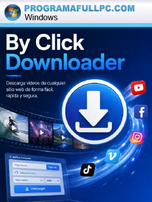 By Click Downloader Full Español