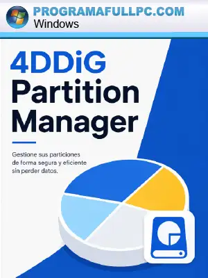 4DDiG Partition Manager Full Español