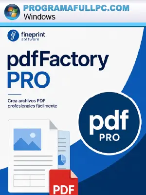 PdfFactory Pro Full Español