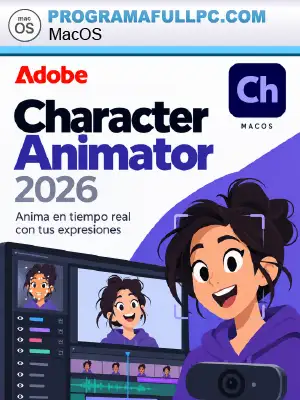 Adobe Character Animator 2026 for MacOS Intel ARM Full